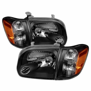 Xtune | Crystal Headlights - OEM Style - Black Xtune Projector Headlight