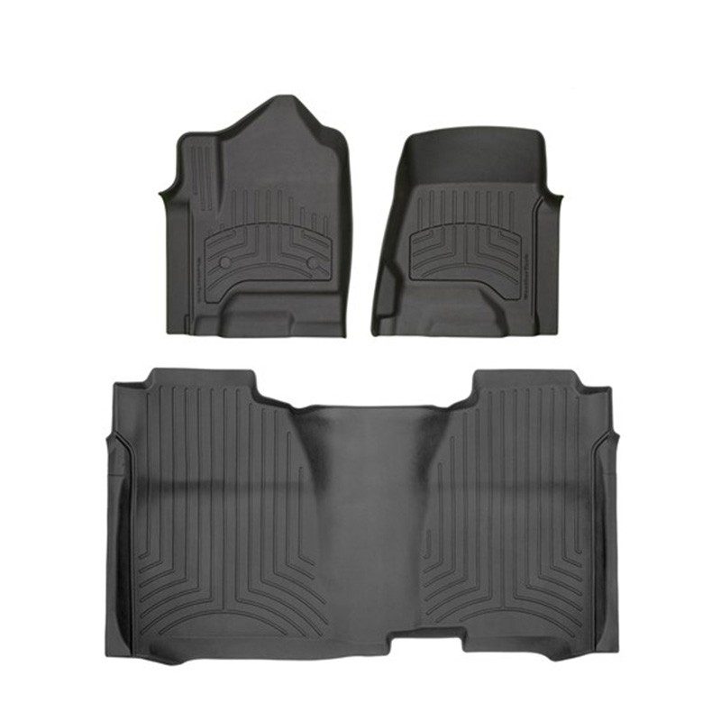 WeatherTech | Front & Rear FloorLiner HP - Silverado / Sierra 2014-2019 WeatherTech Floor Mats