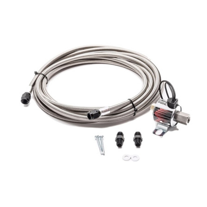 Snow Performance | Braided Stainless Line 15ft Trunk Mount Upgrade Snow Performance Fuel System