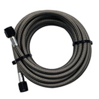 Snow Performance | 5' Stainless Steel Braided Water Methanol Line (4AN BLACK)  Snow Performance Système Injection