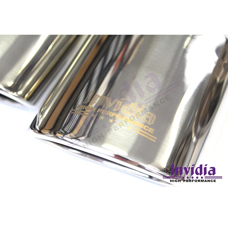 Invidia | Q300 Quad Titanium Cat-Back Exhaust - Golf-R 15-19 Invidia Cat-Back Exhausts