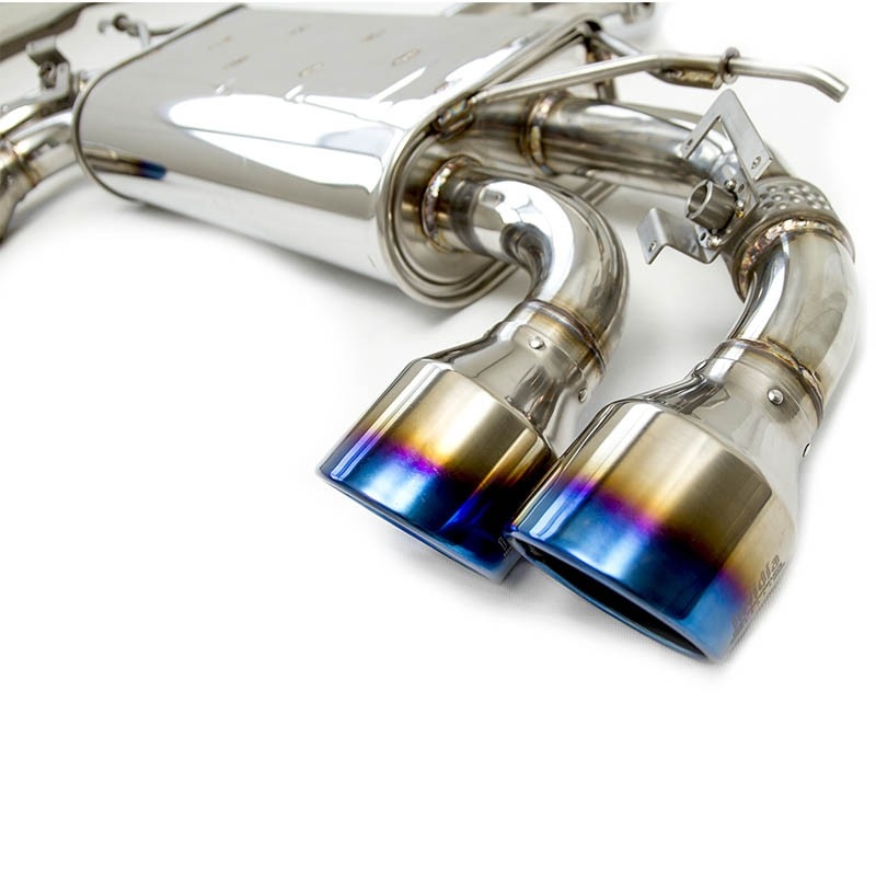 Invidia | Q300 Titanium Cat-Back Exhaust w/ Valve - Golf-R 17-19 Invidia Cat-Back Exhausts