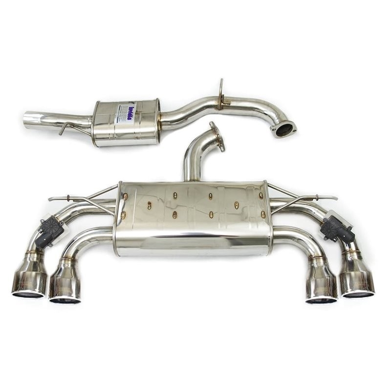 Invidia | Q300 SS Cat-Back Exhaust w/ Valve - Golf -R 17-20 Invidia Cat-Back Exhausts