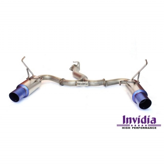 Invidia | N1 Twin Cat-Back Exhaust - WRX / STI Sedan 08-14 Invidia Cat-Back Exhausts