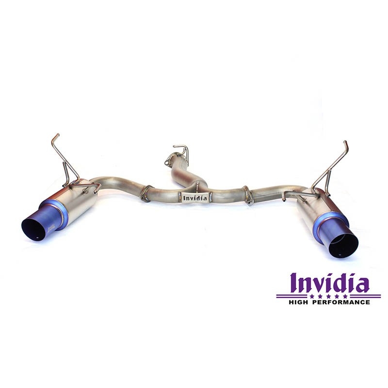 Invidia | N1 Twin Cat-Back Exhaust - WRX / STI Sedan 08-14 Invidia Cat-Back Exhausts