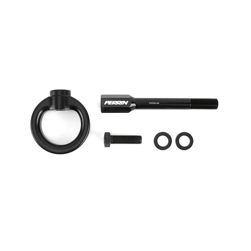 PERRIN | Tow Hook Kit Front Black - WRX / STI 2002-2007 PERRIN Performance Tow Hook