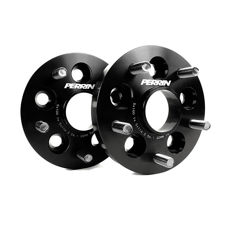 PERRIN | Wheel Adapters 20mm 5x100 to 5x114.3 56mm Hub (Pair) - Subaru 1993-2025 PERRIN Performance Spacer de roues