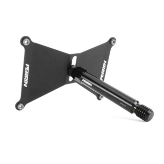 PERRIN | License Plate Relocate Kit - GR Supra 2020-2023 PERRIN Performance License Plate Frame & Bracket