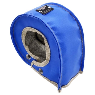 PTP Turbo Blankets | T3/T4 Turbo Blanket - BLUE PTP Turbo Blankets Heat Shields & Blankets