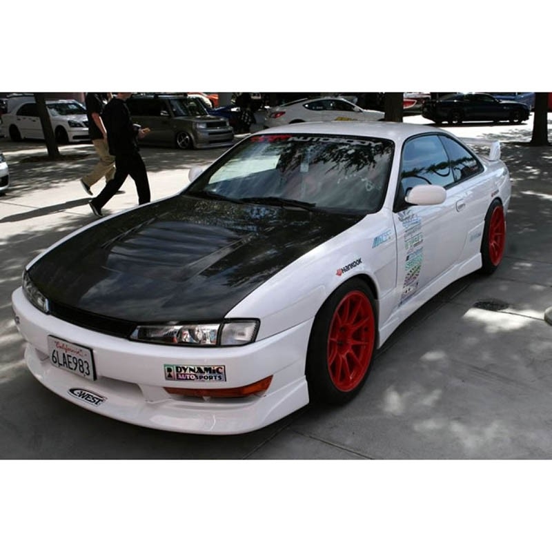 SEIBON Carbon | HOOD - 240SX (S14KOUKI) 1997-1998 SEIBON Carbon Body Kits