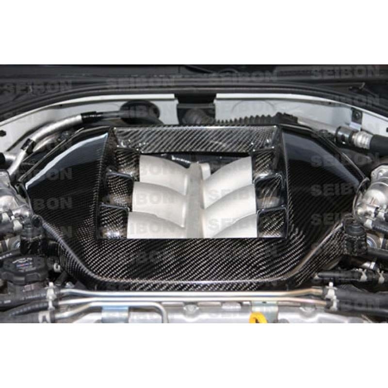 SEIBON Carbon | ENGINE COVER - GT-R R35 2009-2022 SEIBON Carbon Accessoires Moteur