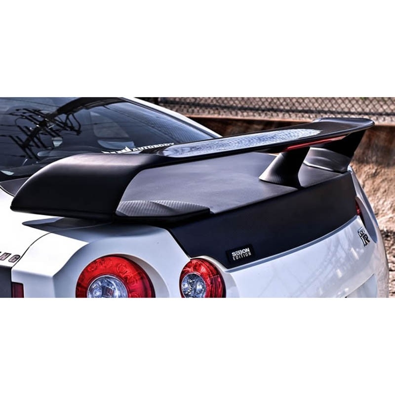 SEIBON Carbon | DRY CARBON REAR SPOILER - GT-R 3.8T 2009-2020 SEIBON Carbon Spoilers