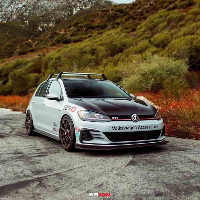 SEIBON Carbon | FRONT LIP - GTI 2018-2020 SEIBON Carbon Body Kits