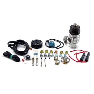 TURBOSMART | BOV controller kit (controller + custom Type 5 Supersonic) BLACK Turbosmart Turbocharger Boost Management