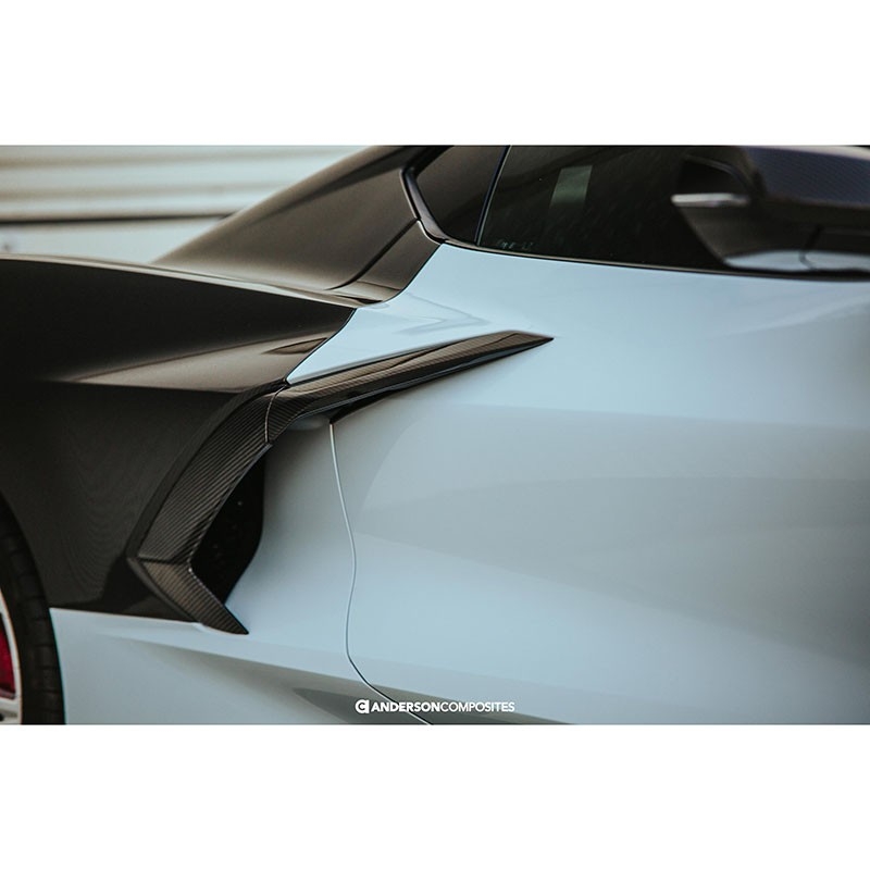 Anderson Composites | SIDE SCOOPS - Corvette 6.2L 2020-2021 Anderson Composites Fenders & Vents