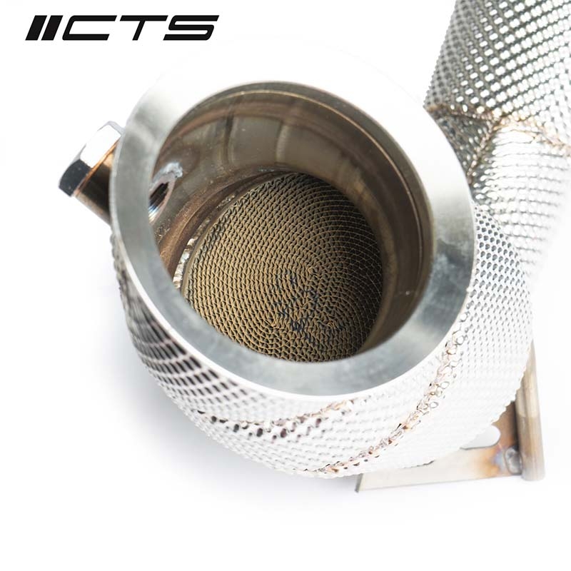 CTS TURBO | HIGH-FLOW CAT DOWNPIPES - M177 C63/C63S AMG W205 2015-2021 CTS Turbo Downpipes