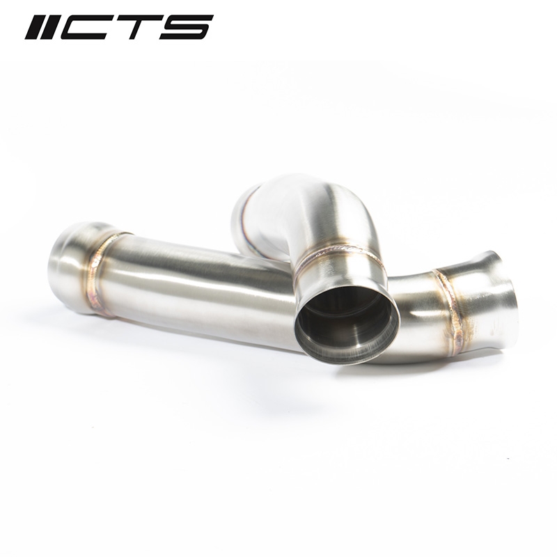 CTS TURBO | HIGH-FLOW CAT DOWNPIPES - M177 C63/C63S AMG W205 2015-2021 CTS Turbo Downpipes