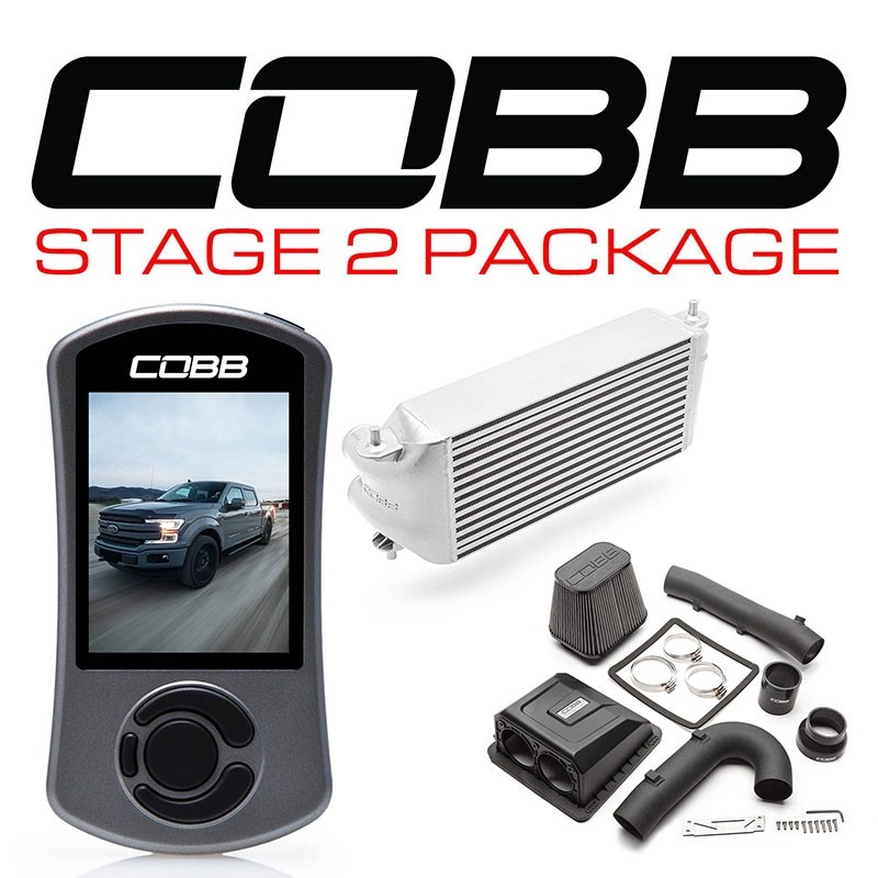 COBB | STAGE 2 POWER PACKAGE SILVER (FACTORY LOCATION) TCM F-150 ECOBOOST 2017-2019 COBB Stage de Performance