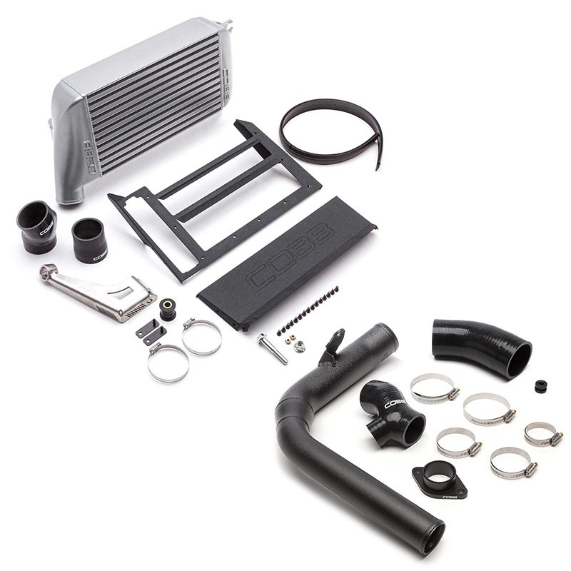 COBB | TOP MOUNT INTERCOOLER KIT SILVER - WRX 2015-2021 COBB Intercooler