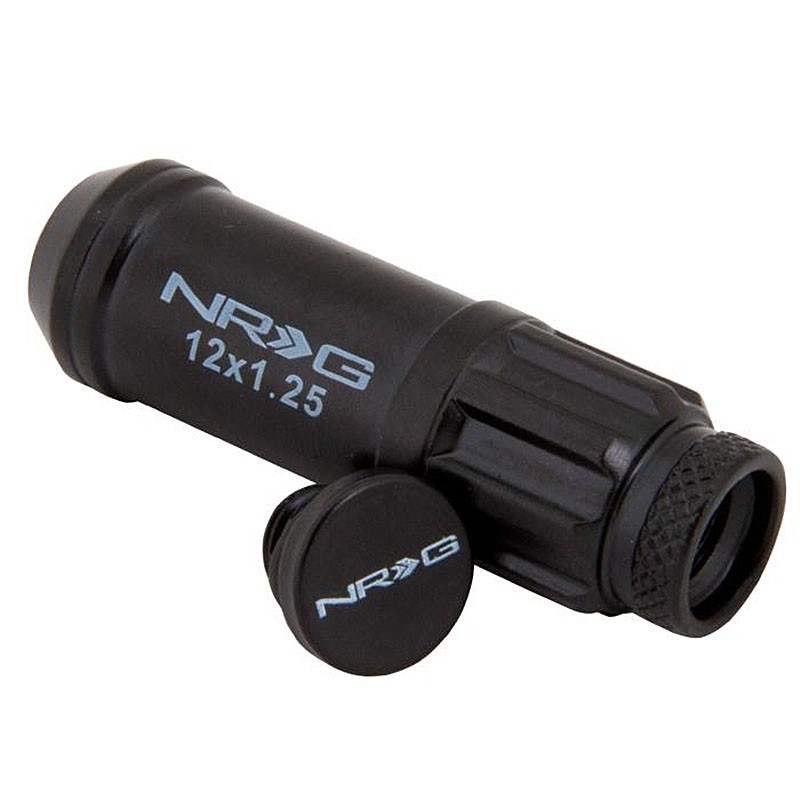 NRG | 700 Series "Steel" Lug Nut w/ dust cap cover Set 21 pc - 5 Lug Sets NRG Innovations Lug Nuts & Locks