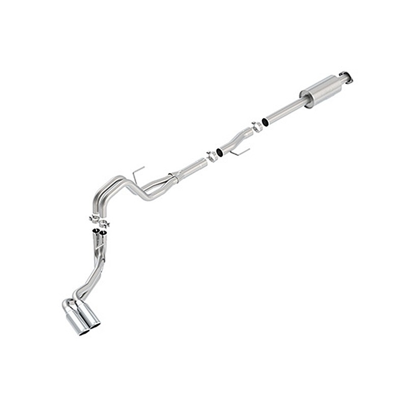 Ford Performance | 2015-20 F-150 5.0 EXTM EXHAUST SYS- SIDE EXIT-CHR TIP Ford Performance Cat-Back Exhausts