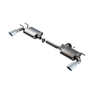 Borla | Axle-Back Exhaust S-Type Chrome - 3 2.5L 2019-2022 BORLA Axle-Back Exhausts