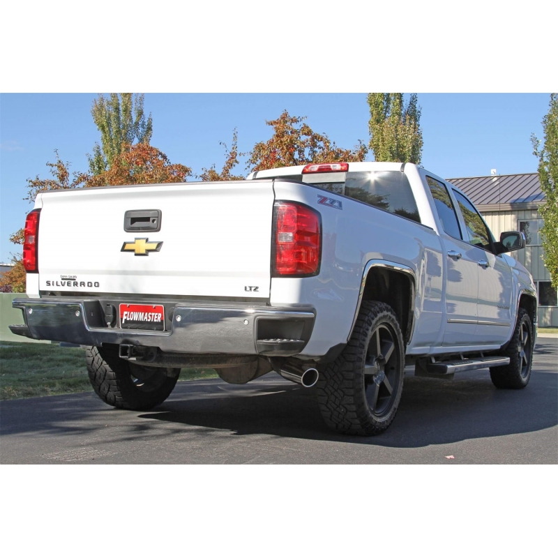 Flowmaster | Force II Cat-Back Exhausts - Silverado 1500 / Sierra 1500 6.2L / 5.3L 2011-2018 Flowmaster Cat-Back Exhausts
