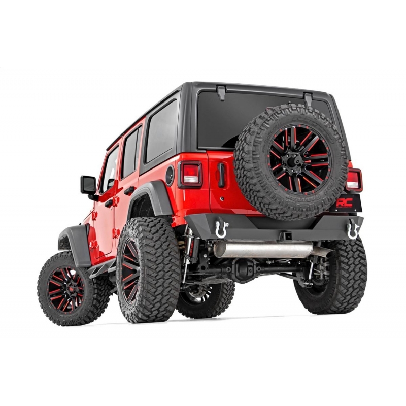 Rough Country | Bumper- Rear - Wrangler (JL) 2.0T / 3.6L / 3.0L 2018-2022 Rough Country Off-Road Bumpers