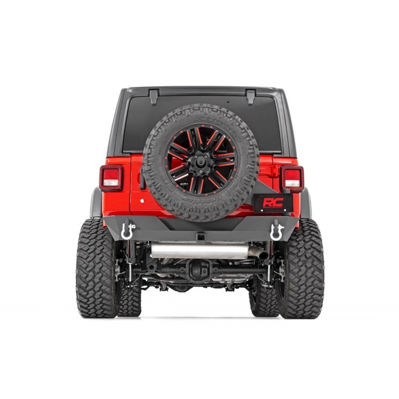 Rough Country | Bumper- Rear - Wrangler (JL) 2.0T / 3.6L / 3.0L 2018-2022 Rough Country Off-Road Bumpers