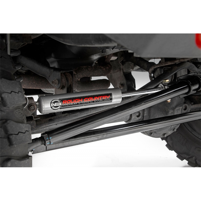 Rough Country | Steering Kit - Wrangler 4.0L / 2.4L / 2.5L 1997-2006 Rough Country Steering Dampers