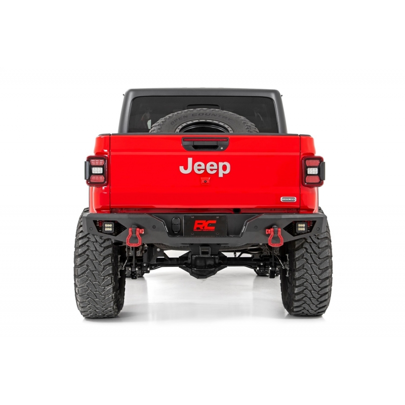 Rough Country | Bumper- Rear - Gladiator 3.6L 2020-2021 Rough Country Off-Road Bumpers