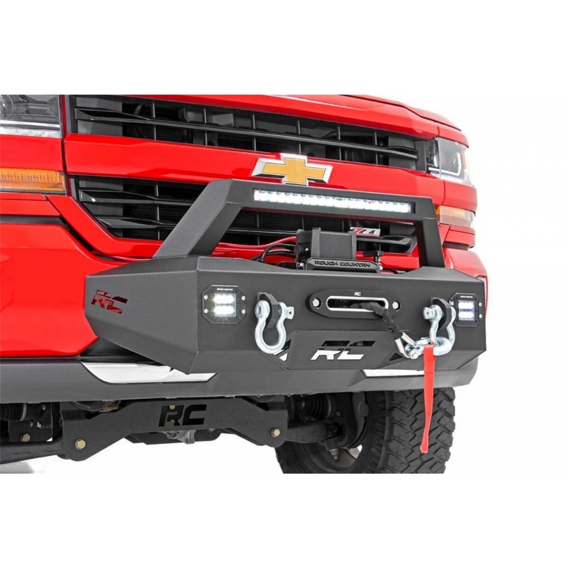 Rough Country | Bumper- Front - Silverado 1500 2007-2018 Rough Country Off-Road Bumpers