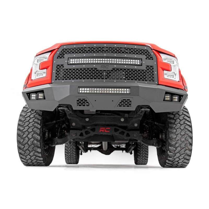 Rough Country | Bumper- Front - F-150 2.7T / 3.5L / 5.0L 2015-2017 Rough Country Off-Road Bumpers