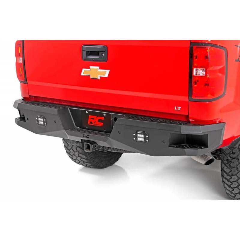 Rough Country | Bumper- Rear - Silverado 1500 2007-2018 Rough Country Off-Road Bumpers