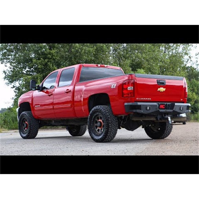 Rough Country | Bumper- Rear - Sierra 2500 / 3500 6.0L / 6.6L 2011-2019 Rough Country Off-Road Bumpers