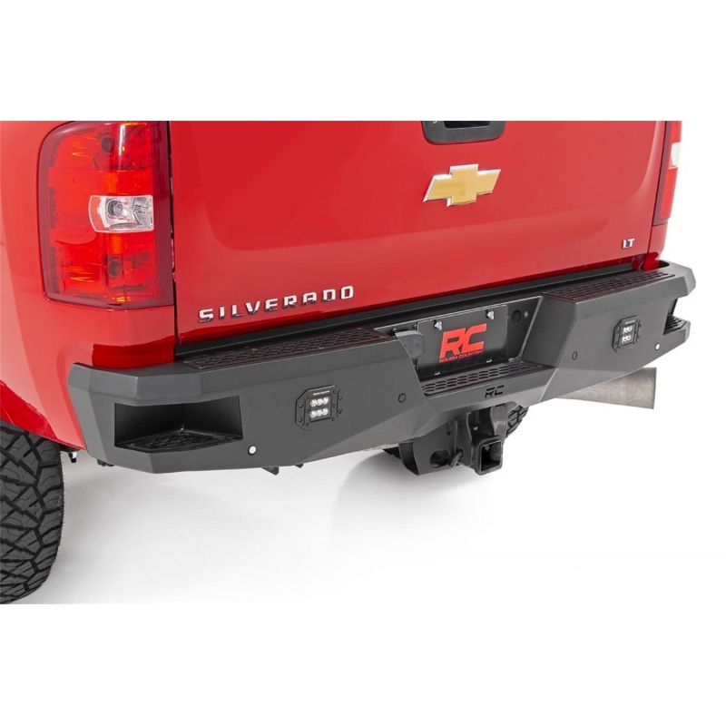 Rough Country | Bumper- Rear - Silverado / Sierra 2500 HD / 3500 HD 6.0L / 6.6L 2011-2019 Rough Country Off-Road Bumpers