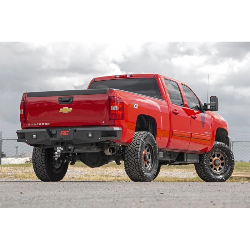 Rough Country | Bumper- Rear - Sierra 2500 / 3500 6.0L / 6.6L 2011-2019 Rough Country Off-Road Bumpers