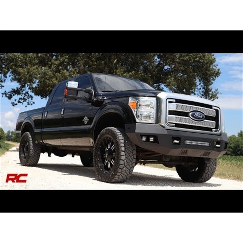 Rough Country | Bumper- Front - F-250 / F-350 6.2L / 6.7L 2011-2016 Rough Country Off-Road Bumpers