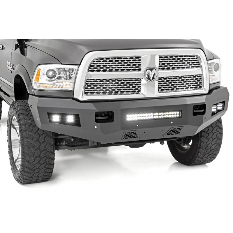 Rough Country | Bumper- Front - Ram 2500 / 3500 5.7L / 6.7L 2010 Rough Country Off-Road Bumpers