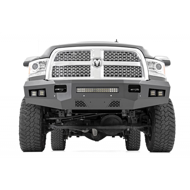 Rough Country | Bumper- Front - Ram 2500 / 3500 5.7L / 6.7L 2010 Rough Country Off-Road Bumpers