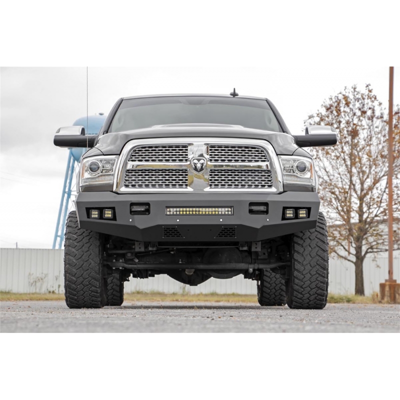 Rough Country | Bumper- Front - Ram 2500 / 3500 5.7L / 6.7L 2010 Rough Country Off-Road Bumpers