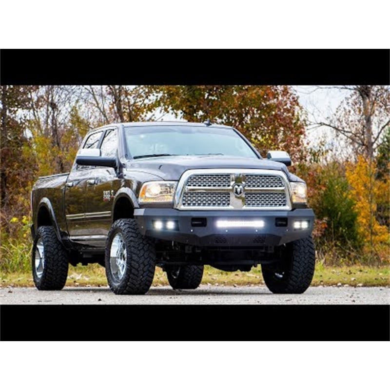 Rough Country | Bumper- Front - Ram 2500 / 3500 5.7L / 6.7L 2010 Rough Country Off-Road Bumpers