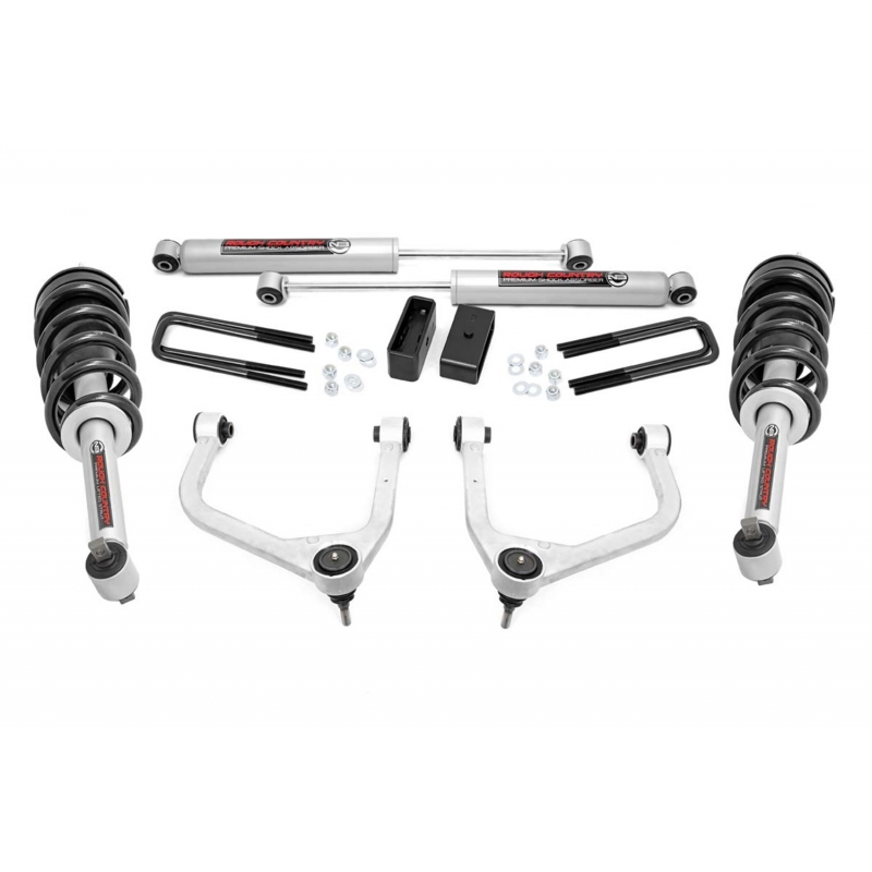 Rough Country | Lift Kit-Suspension w/Shock - Silverado 1500 / Limited 2019-2023 Rough Country Lift Kits