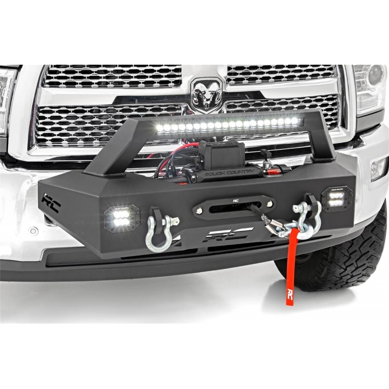 Rough Country | Bumper- Front - Ram 2500 5.7L / 6.4L / 6.7L 2014-2018 Rough Country Off-Road Bumpers