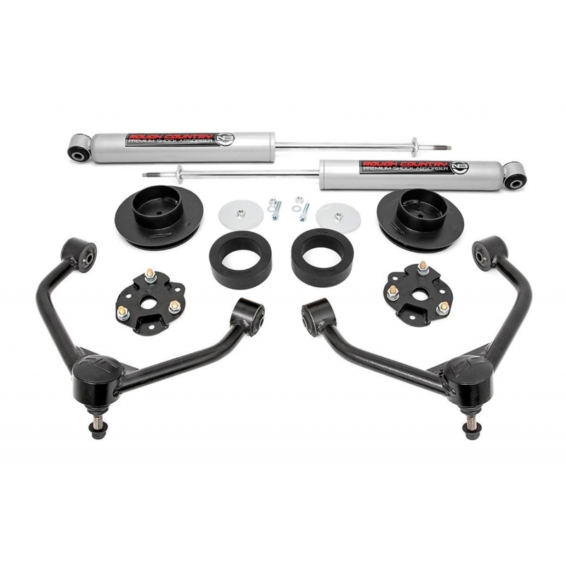 Rough Country | Lift Kit-Suspension w/Shock - Ram 1500 2019-2022 Rough Country Lift Kits