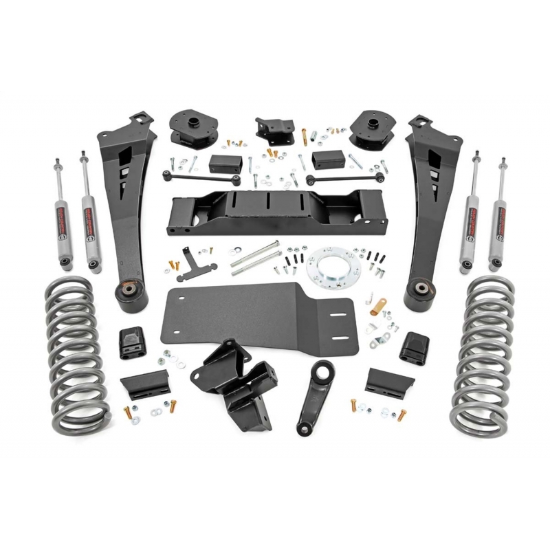 Rough Country | Lift Kit-Suspension w/Shock - Ram 2500 6.4L / 6.7L 2019-2022 Rough Country Lift Kits