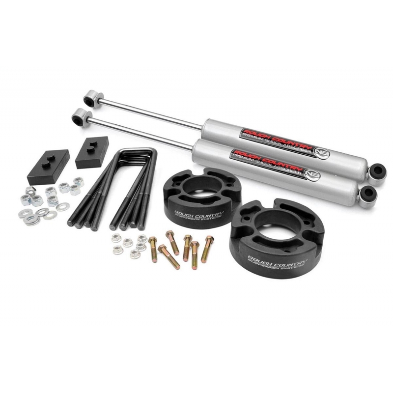 Rough Country | Lift Kit-Suspension w/Shock - F-150 4.2L / 4.6L / 5.4L 2004-2008 Rough Country Lift Kits