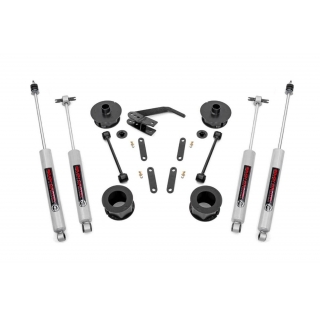 Rough Country | Lift Kit-Suspension w/Shock - Wrangler (JK) 3.8L / 3.6L 2007-2018 Rough Country Lift Kits