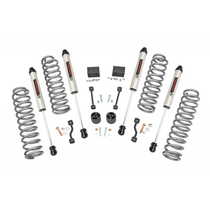 Rough Country | Lift Kit-Suspension w/Shock - Wrangler (4xe) / Wrangler (JL) 2018-2022 Rough Country Lift Kits