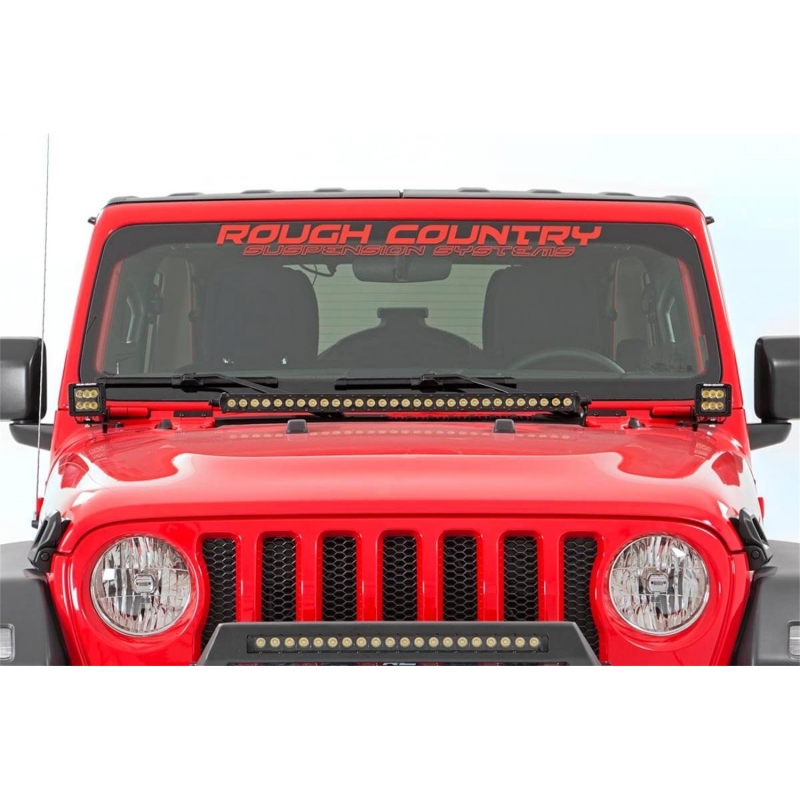 Rough Country | Exterior LED Kit - Gladiator / Wrangler (JL) 2018-2022 Rough Country Lumières Off-Road